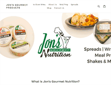 Tablet Screenshot of jonsgourmet.com